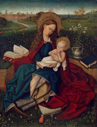 The Madonna of Humility by Robert Campin